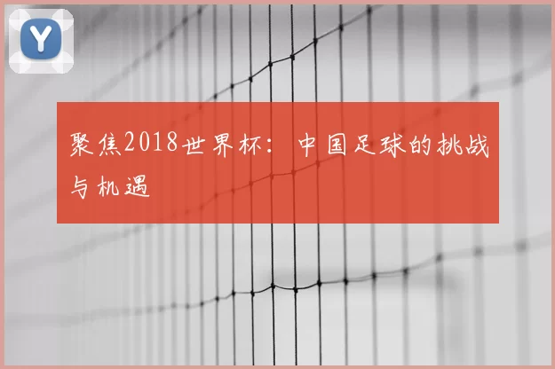 聚焦2018世界杯:中国足球的挑战与机遇