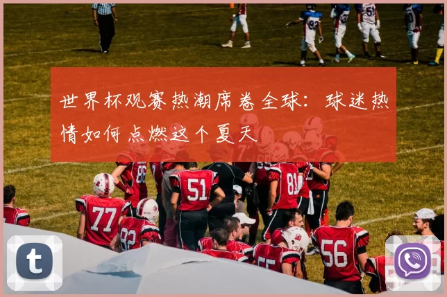 世界杯观赛热潮席卷全球:球迷热情如何点燃这个夏天